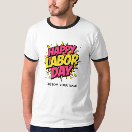 Camiseta Feliz día del trabajo