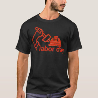 Camiseta Feliz Día del Trabajo