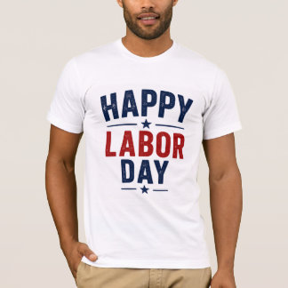 Camiseta Feliz Día del Trabajo