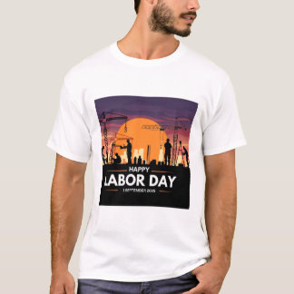 Camiseta feliz Día del Trabajo 2025