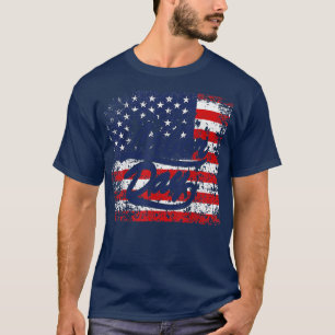 Camiseta Feliz Día del Trabajo Día de la Bandera Estadounid