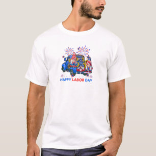 Camiseta Feliz Día del Trabajo Día Patriótico Sindicato Tra