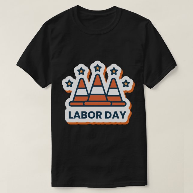 Camiseta Feliz Día del Trabajo en Nueva York (Diseño del anverso)