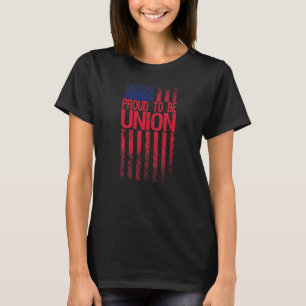 Camiseta Feliz Día del Trabajo orgulloso de ser sindicalist