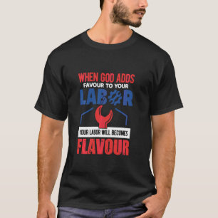 Camiseta Feliz Día del Trabajo Sindicato Trabajador Dios be