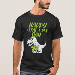 Camiseta Feliz Día del Trébol de Pat Día, niño pequeño