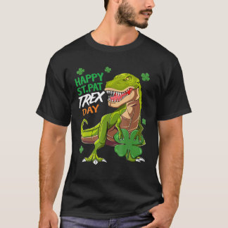 Camiseta Feliz Día del TREX en St. Patrick's Day Chicas de