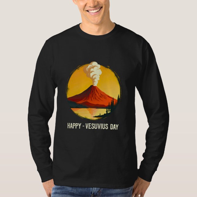 Camiseta Feliz Día del Vesubio (Anverso)