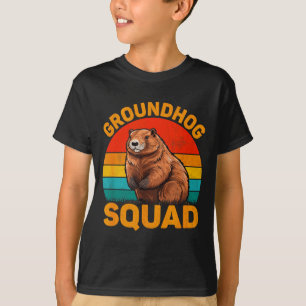 Camiseta Feliz Día Festivo del Día de la Marmota Divertido