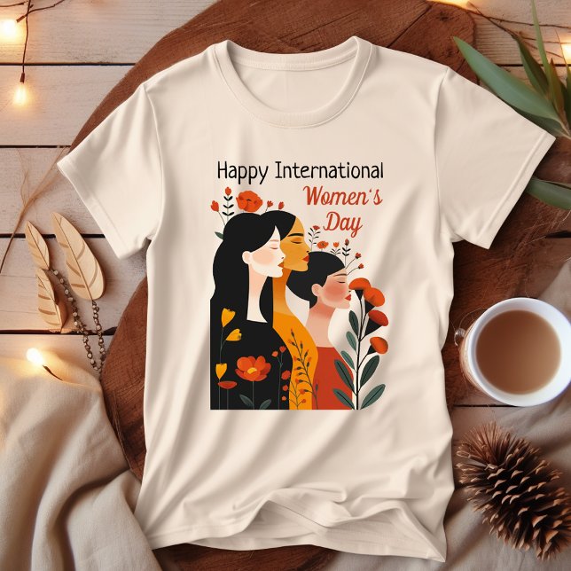 Camiseta Feliz Día Internacional de la Mujer (Subido por el creador)
