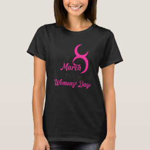 Camiseta Feliz Día Internacional de la Mujer 2022 8 de marz