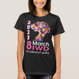 Camiseta Feliz Día Internacional de la Mujer 2023