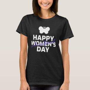 Camiseta Feliz Día Internacional de la Mujer Abarcar la Equ