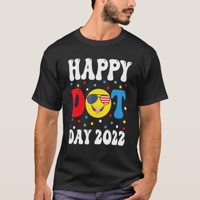 Camiseta Feliz Día Internacional del Punto 2022 Día Interna (Anverso)