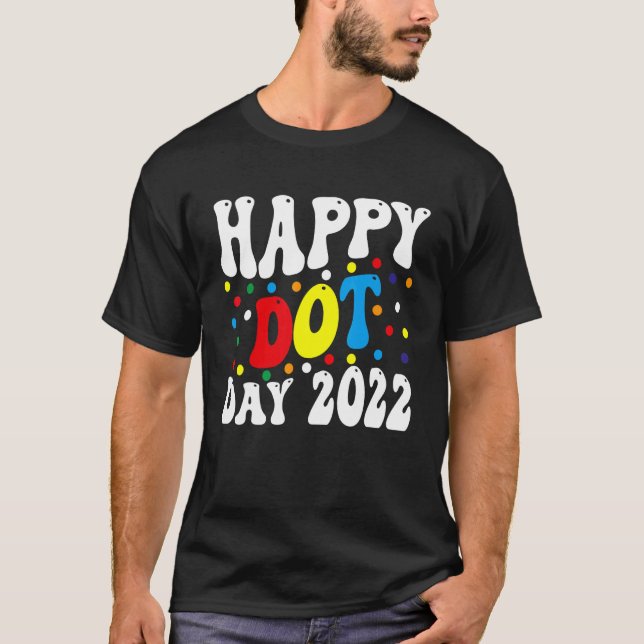 Camiseta Feliz Día Internacional del Punto 2022 Día Interna (Anverso)