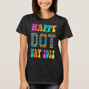 Camiseta Feliz Día Internacional del Punto 2022 Septiembre,