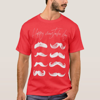 CAMISETA FELIZ DÍA MUSTACHE