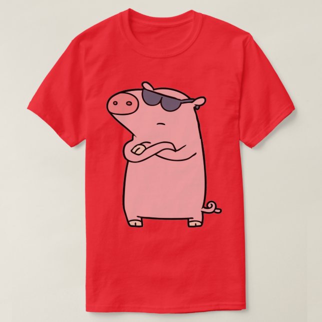 Camiseta Feliz Día Nacional del Cerdo (2) (Diseño del anverso)