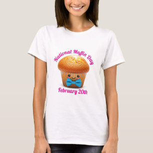 Camiseta Feliz Día Nacional del Muffin