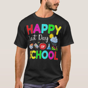 Camiseta Feliz Día Pasado De Estudiantes De Escuela