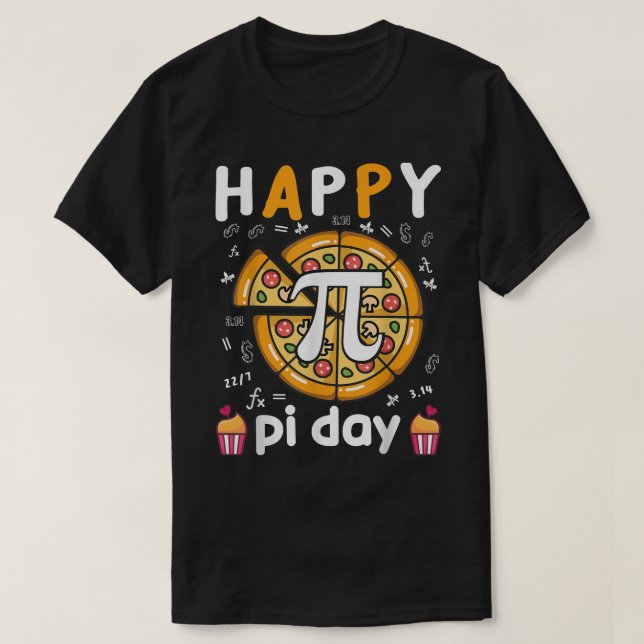 Camiseta Feliz Día Pi 2022 Estudiante 3 (Diseño del anverso)