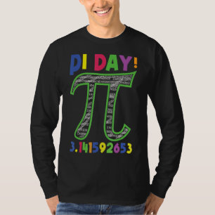 Camiseta Feliz Día Pi 3 14 Número De Pi Símbolo De Ciencia