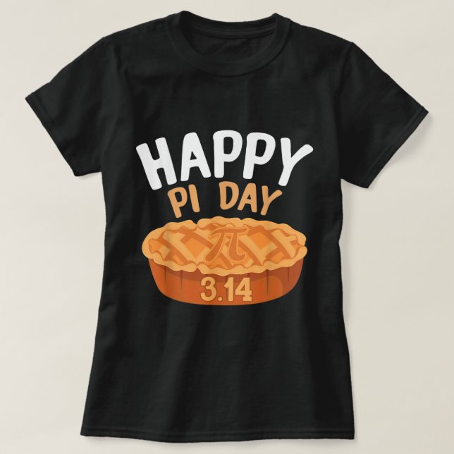 Camiseta Feliz Día Pi 3.14 Pie Funciones Divertidas De Mate (Diseño del anverso)