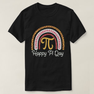 Camiseta Feliz Día Pi 3.14 Profesor de Matemáticas Arcoir