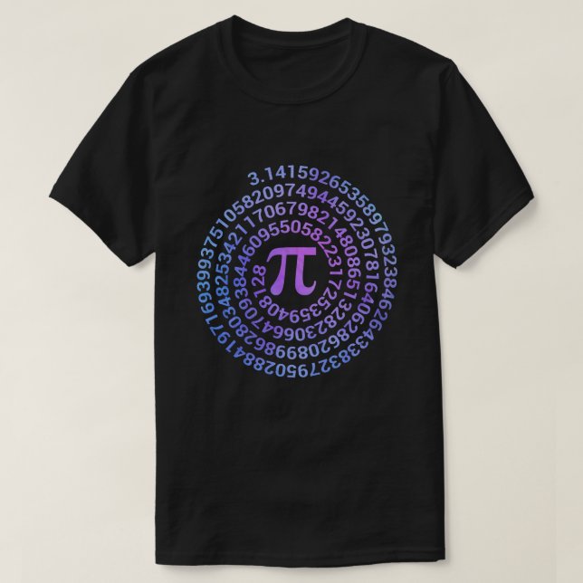 Camiseta Feliz Día Pi 3.14 Profesor de Math Lover (Diseño del anverso)