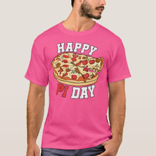 Camiseta Feliz Día Pi Día Pie Día Pizza Matemáticas Pi Símb