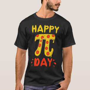 Camiseta Feliz Día Pi Día Pie Pizza Mathematics Pi Symbol