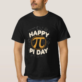 Camiseta Feliz Día Pi – Divertida Camiseta de Mate