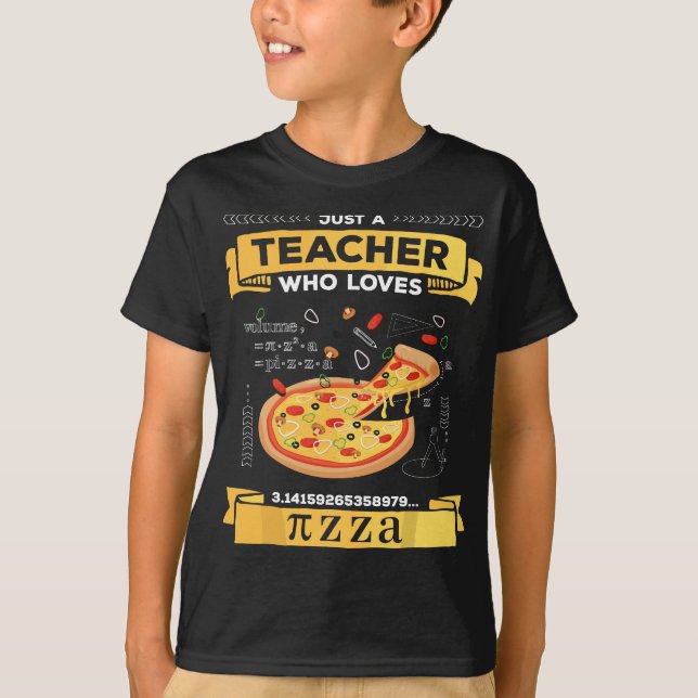 Camiseta Feliz Día Pi Math Math Student Pizza Lover Pi (Anverso)