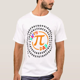 Camiseta Feliz Día Pi Math Math Teachers 100 dígitos Pi Des