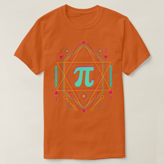 Camiseta Feliz Día Pi Profesor de Matemáticas de Cumpleaños (Diseño del anverso)