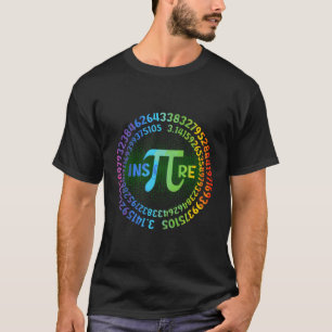 Camiseta Feliz Día Pi Símbolo De Matemáticas Inspire Día Pi