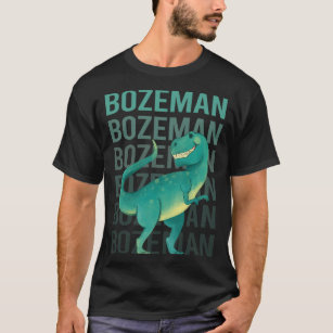 Camiseta Feliz Dinosaurio Bozeman