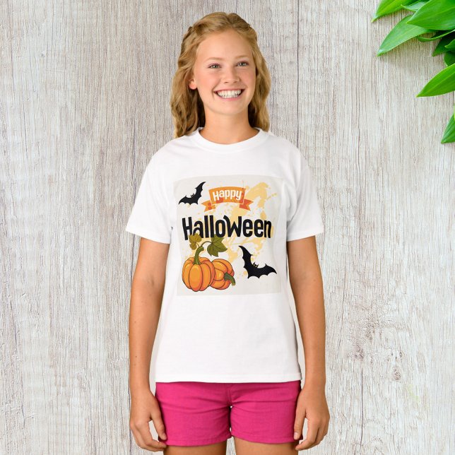 Camiseta Feliz diseño de Halloween (Subido por el creador)