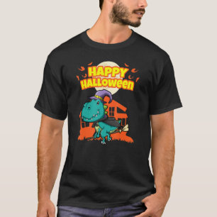 Camiseta Feliz disfraz de Fiesta de la noche de Halloween c