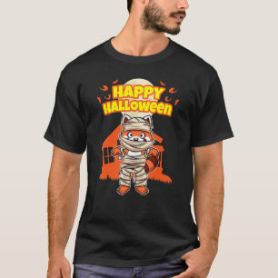 Camiseta Feliz disfraz de Fiesta de la noche de Halloween c