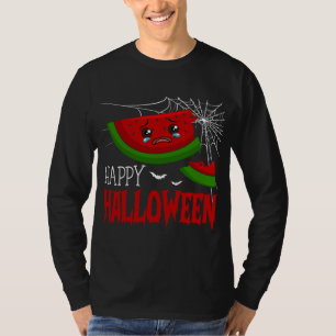 Camiseta Feliz disfraz de Halloween Cute Watermelon Hallowe