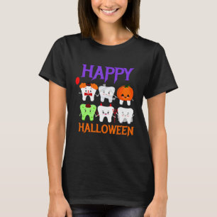 Camiseta Feliz disfraz de Halloween I Dental Tooth Fairy De
