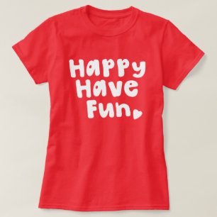 Camiseta Feliz Diversión