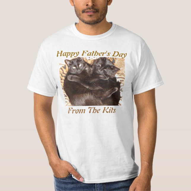 Camiseta feliz divertida del día de padre de los (Anverso)
