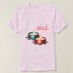 Camiseta Feliz Diwali 2026 - Esencial del Festival Indio