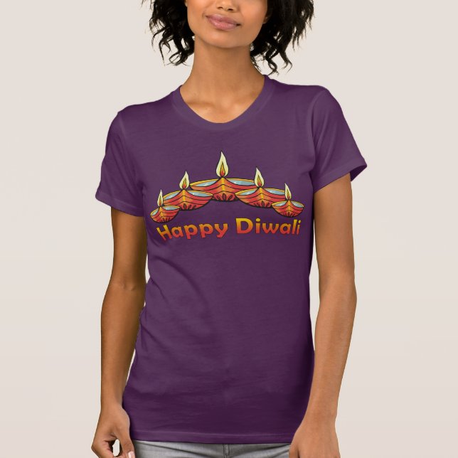 Camiseta Feliz Diwali Deepas (Anverso)