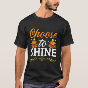 Camiseta Feliz Diwali Deepavali Diwali Festival India Hind