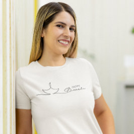 Camiseta Feliz Diwali minimalista de un liner