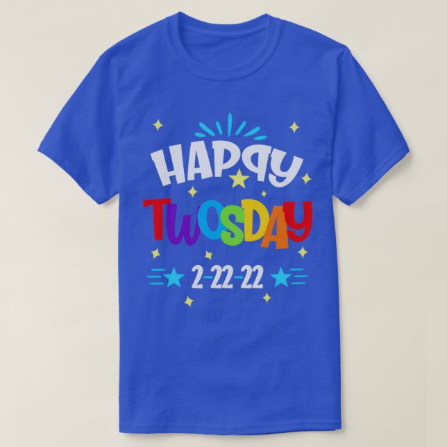 Camiseta Feliz domingo 2022 22222 (Diseño del anverso)