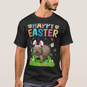 Camiseta Feliz Domingo de Pascua de Wombat